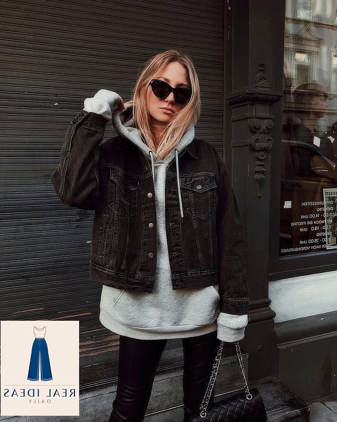 The Hoodie and Leather Pants Pairing