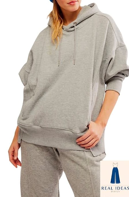 26 Grey Hoodie Outfit Every Woman Needs to See 22 Hoodie and Sweatpants for Ultimate Comfort
