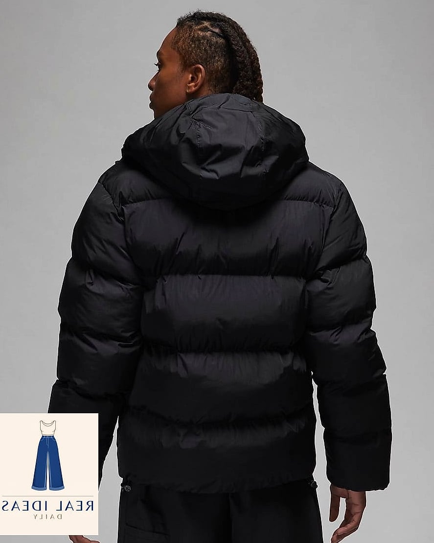 Hoodie Under a Puffer Vest