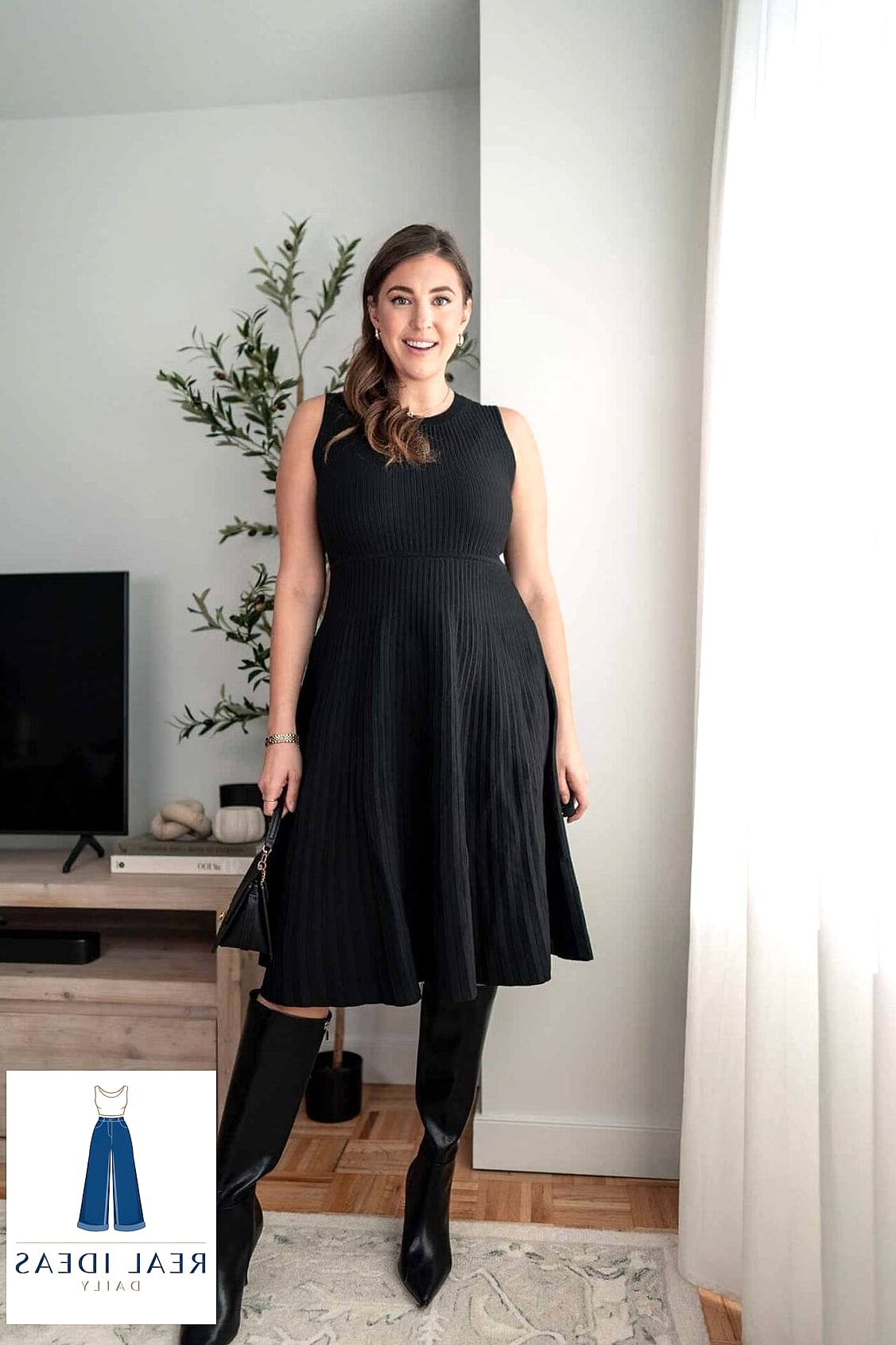 Knee-High Boots for Instant Drama