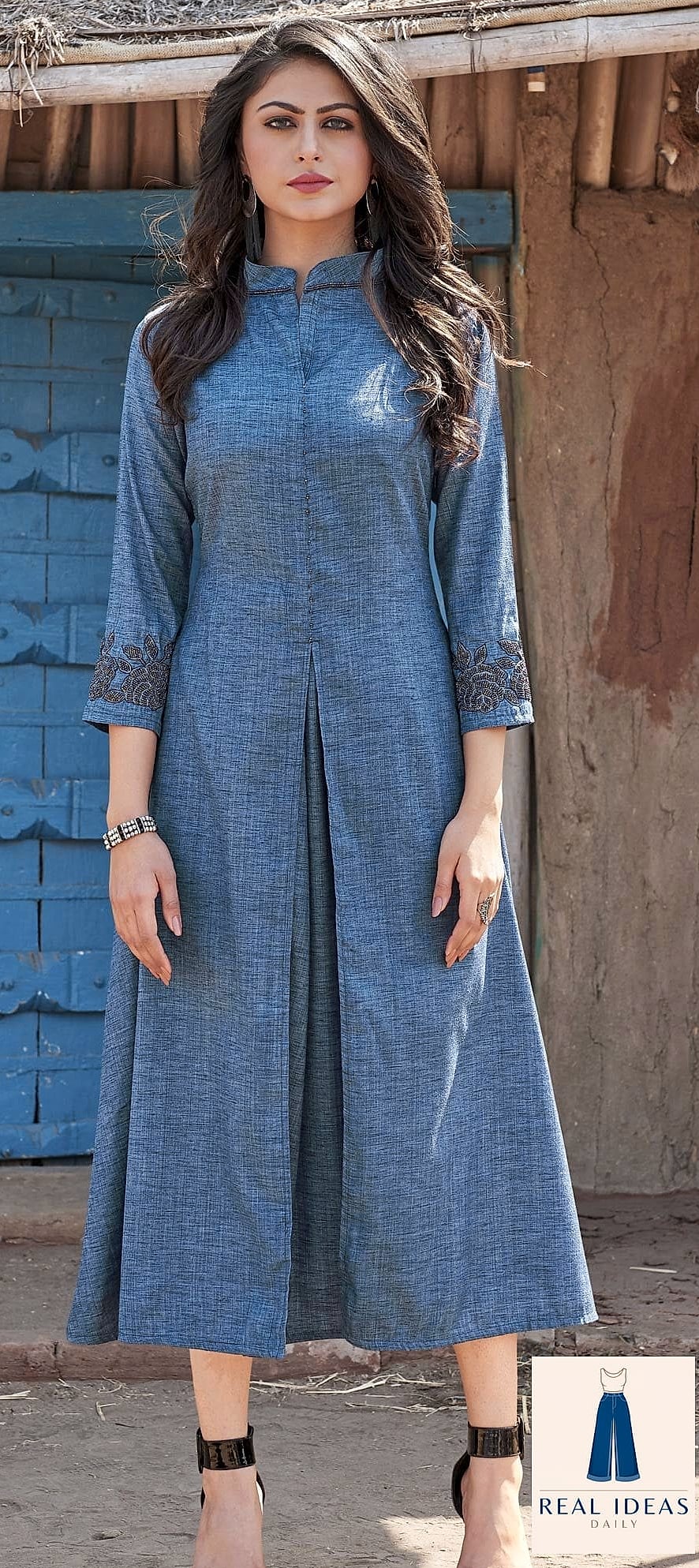 Kurta With Baggy Jeans and a Baseball Cap