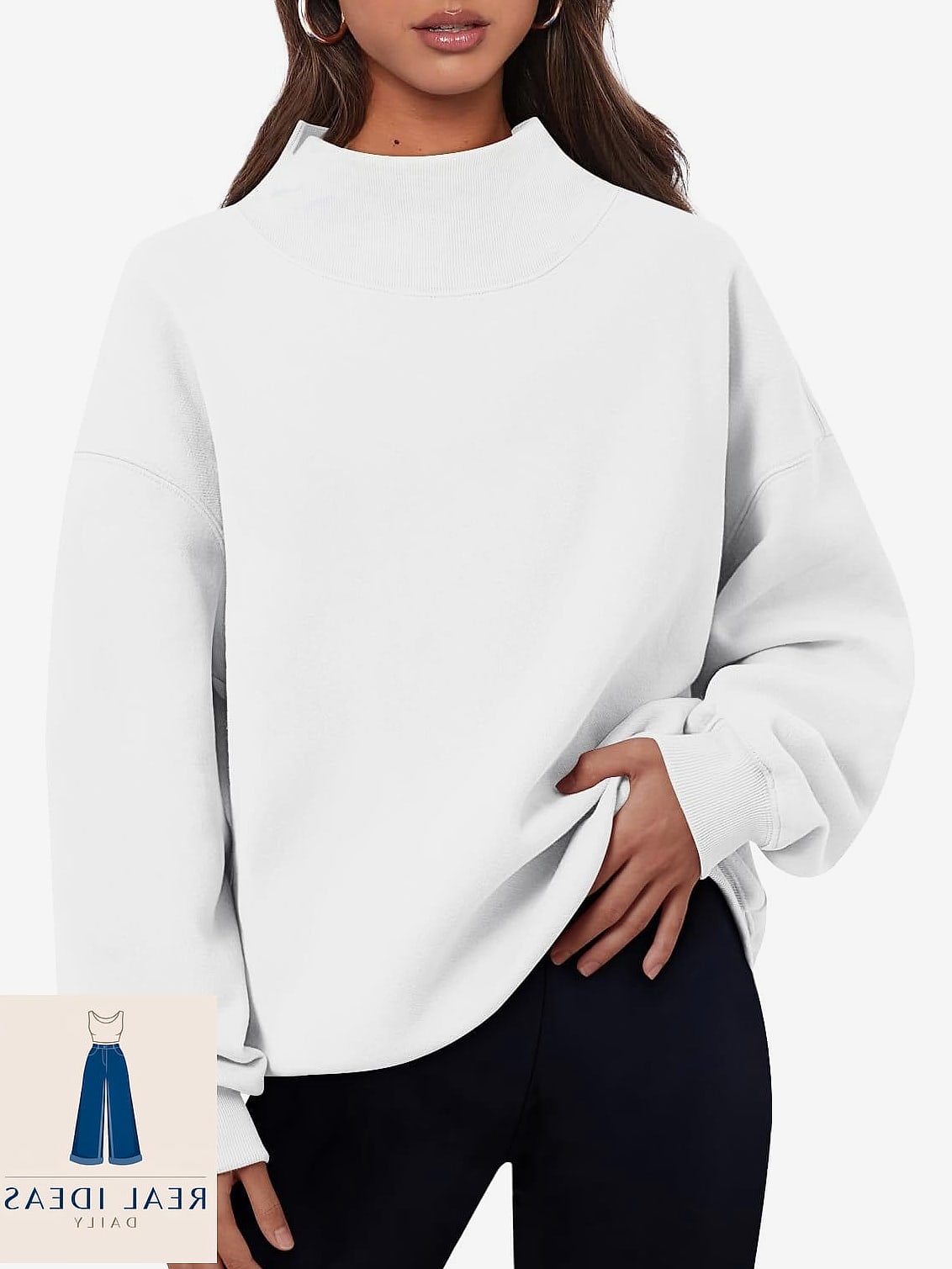 Layered Over a Turtleneck