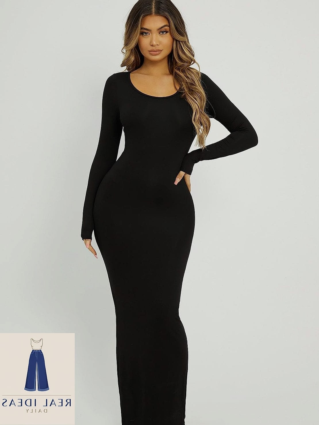 22 Bodycon Dress Outfit That Are Trending Right Now 9 Long Sleeve Bodycon Dress for Work