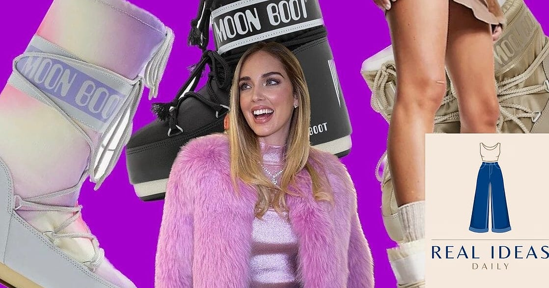 28 Moon Boots Outfit You'll Want to Screenshot Immediately 6 Mini Skirt with Thermal Tights
