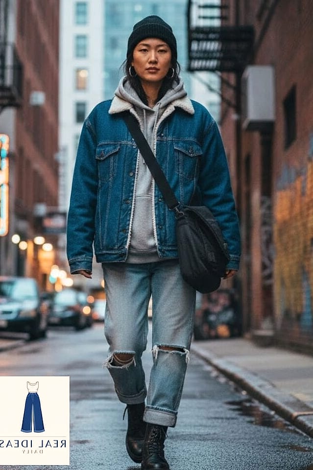 Oversized Hoodie and Baggy Jeans for Ultimate Comfort