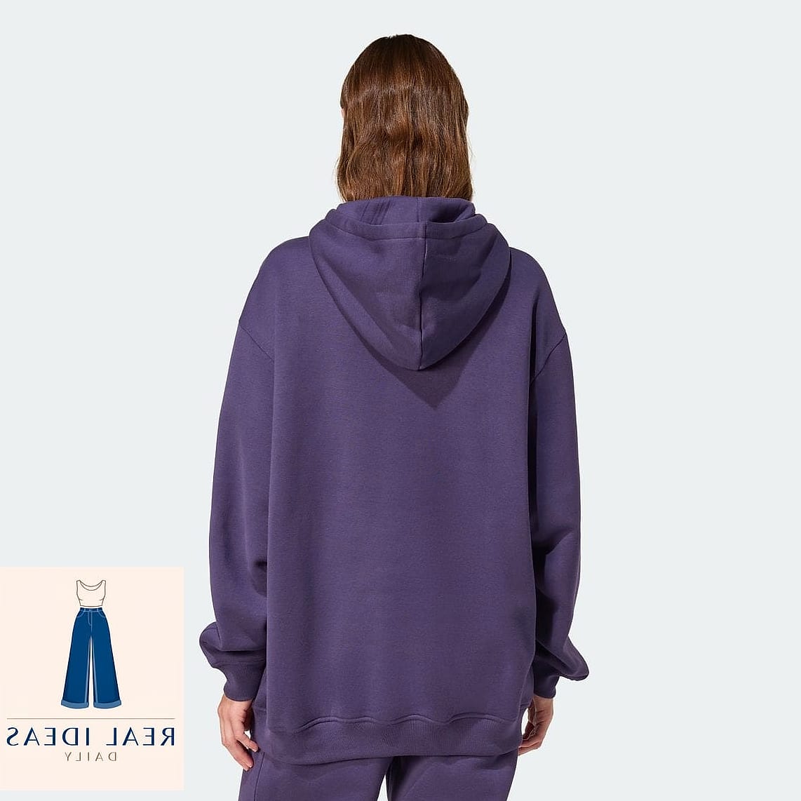 The Oversized Hoodie and Bike Shorts Combo