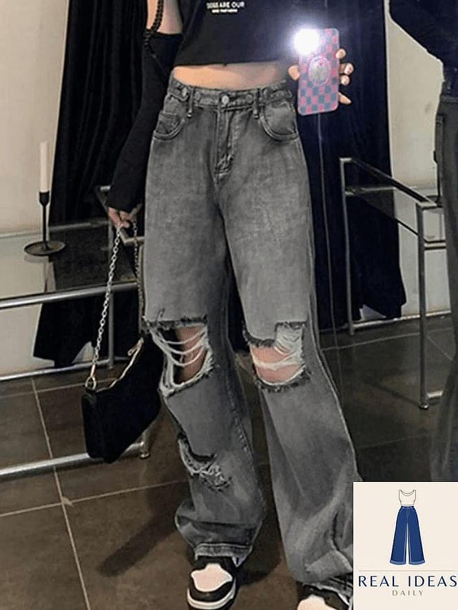 Pairs Of Distressed Jeans That Bring Laidback Ease To Every Outfit
