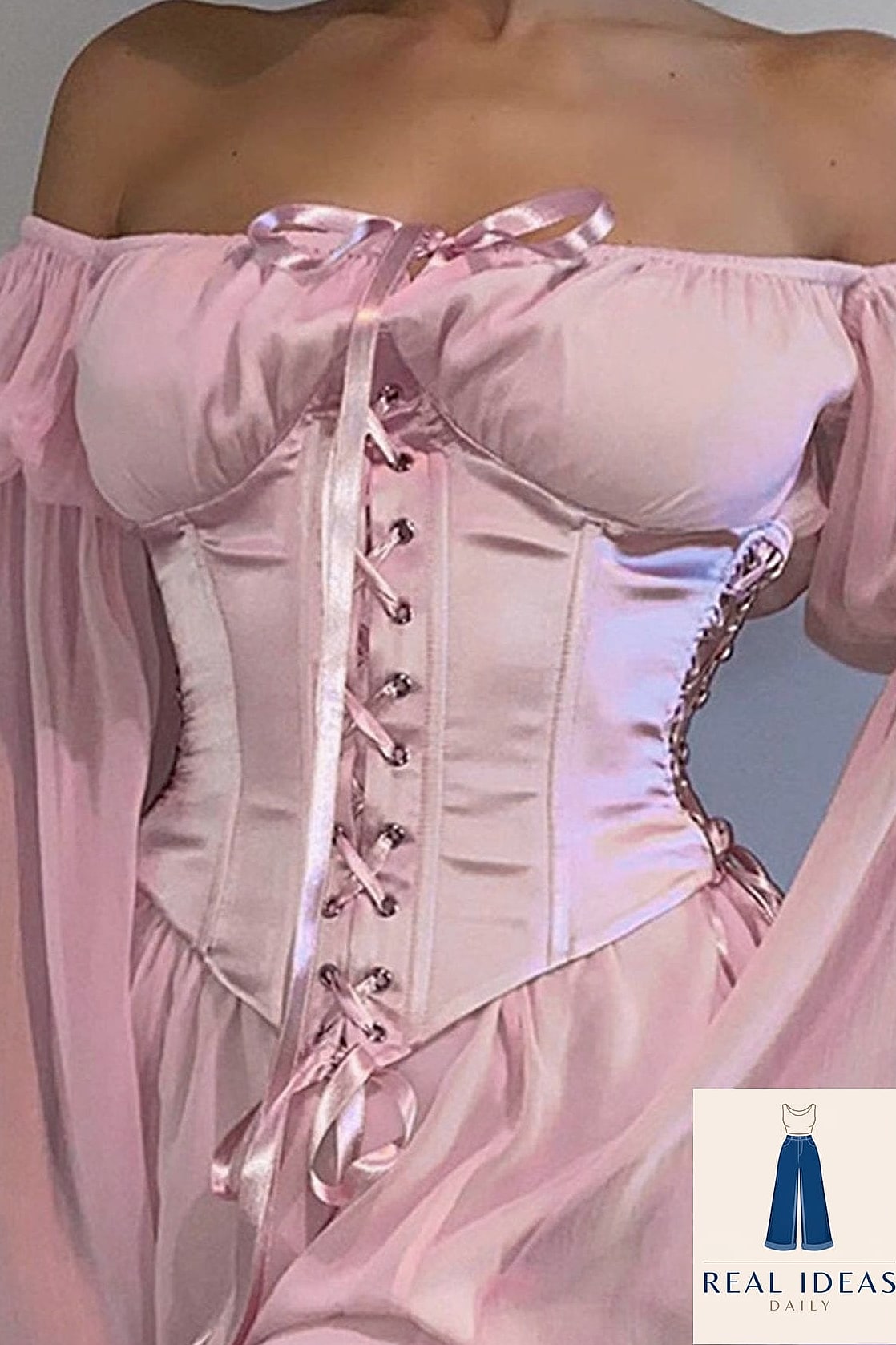 Pink Corset Dress for a Special Occasion
