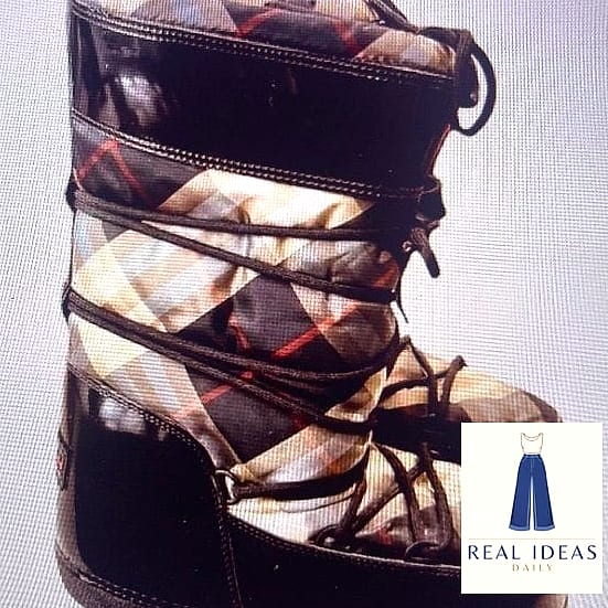 28 Moon Boots Outfit You'll Want to Screenshot Immediately 11 Plaid Everything