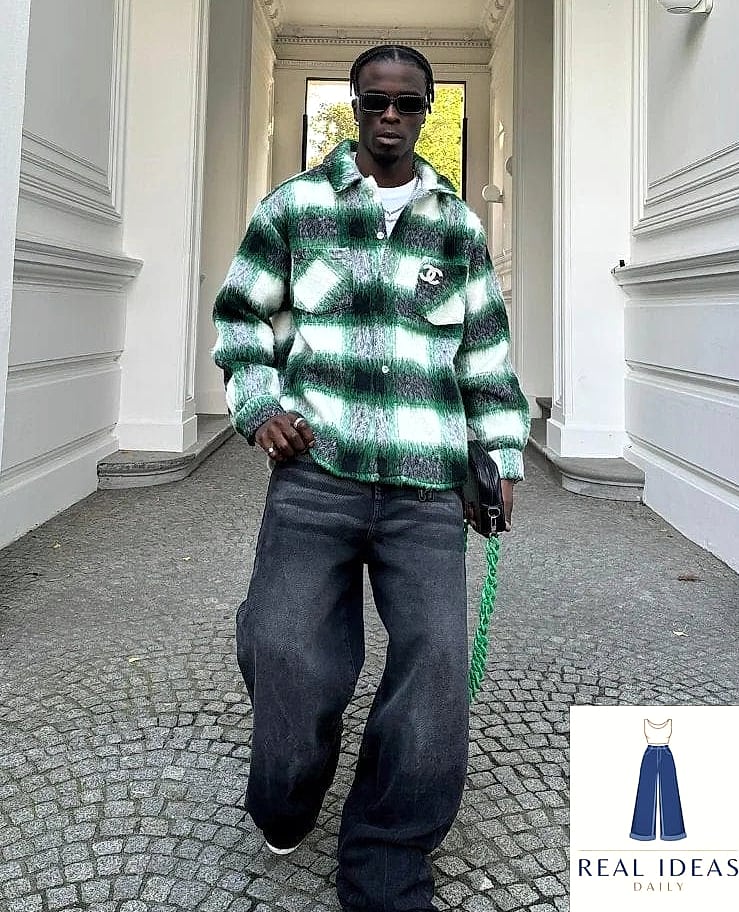 Plaid Flannel Tied at the Waist