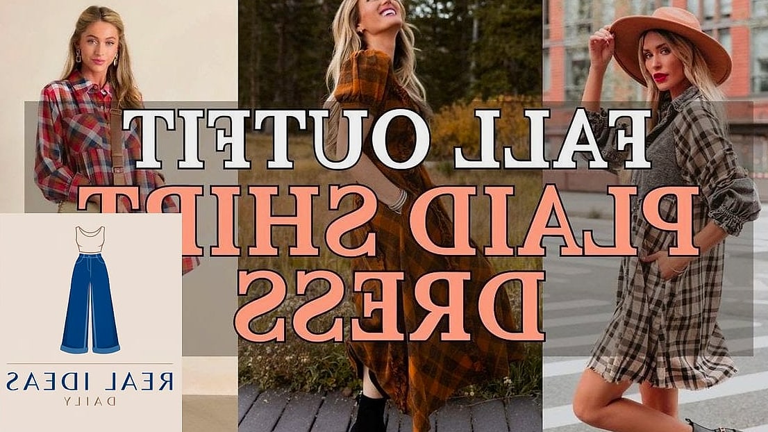 29 Winter Dress Outfit That Are Dreamy and So Inspiring 9 Plaid Shirt Dress for Casual Winter Days