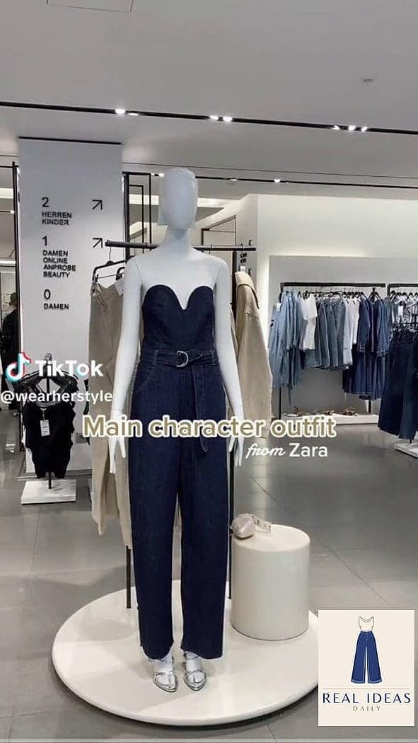 PLAYFUL JUMPSUIT WITH BLACK JEANS