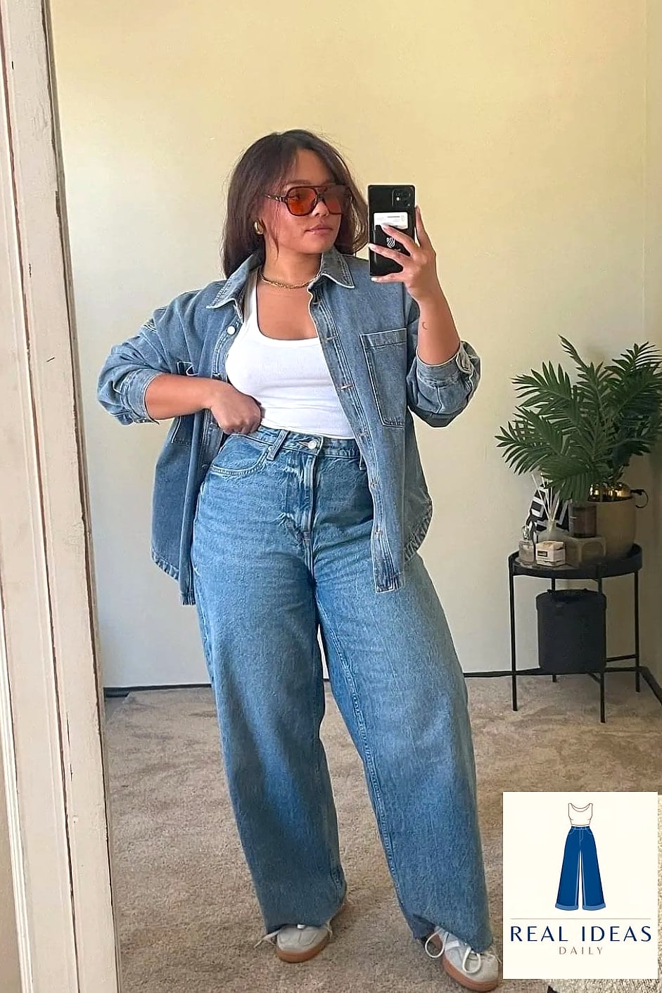 30 How To Style Baggy Jeans Worth Pinning Immediately 26 The Preppy Baggy Jeans Outfit