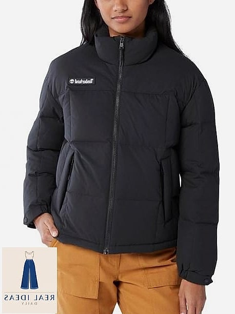 30 Timberland Boots Outfit Women That Are Breathtakingly Beautiful 16 Puffer Vest and Straight Jeans