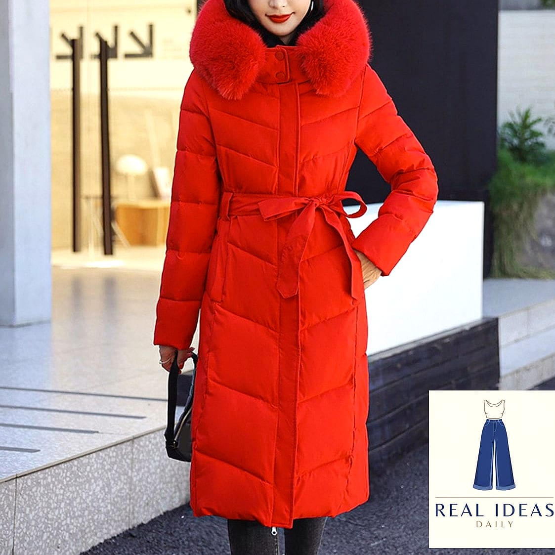 21 Red Boots Outfit Every Woman Needs to See 15 Red Boots for a Winter Coat Moment