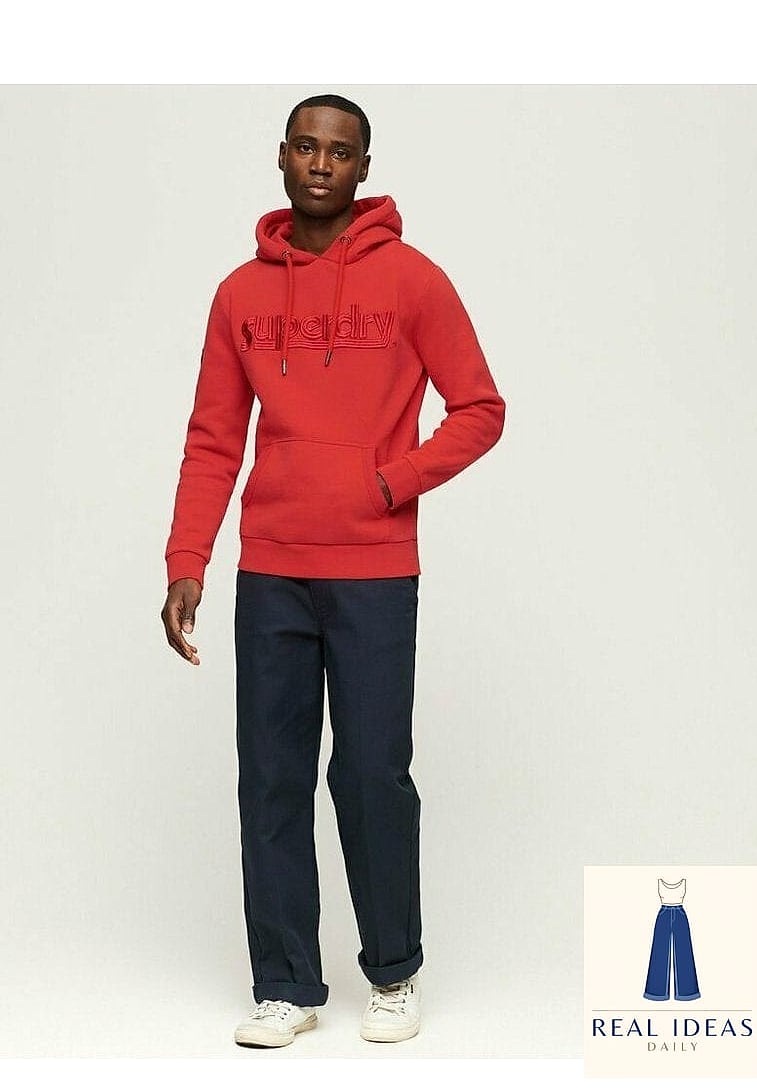 Red Hoodie and Flare Jeans, Y2K Style