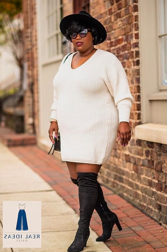 Ribbed Bodysuit and Wide-Leg Trousers with Peeking Boots