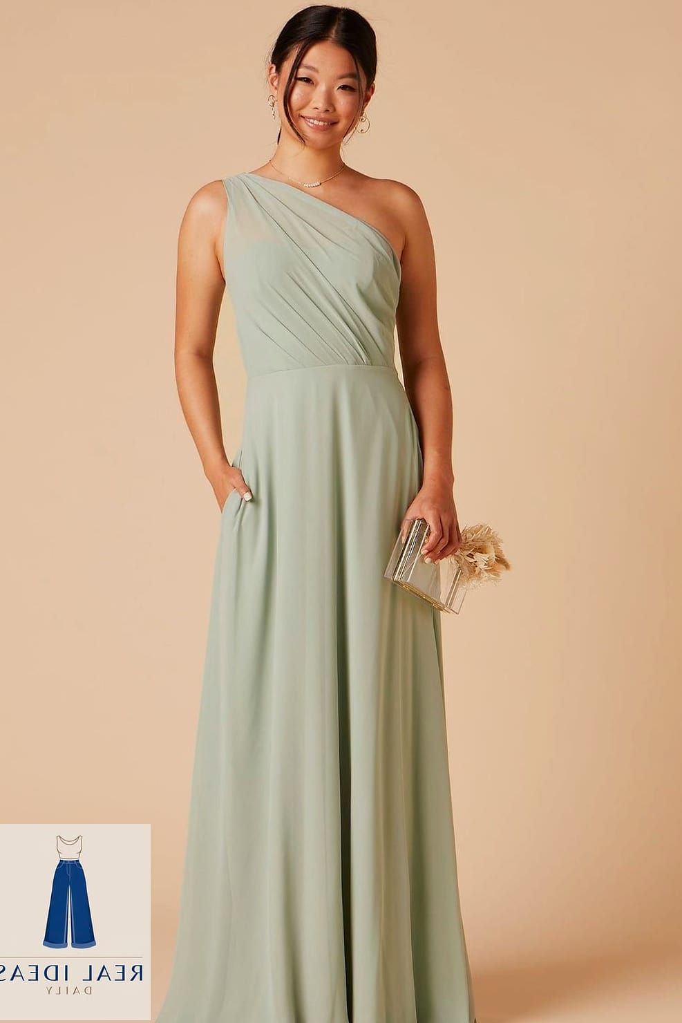 27 Green Dress Outfit That Are Absolutely Stunning 9 Sage Green Dress Layered Under a Trench Coat