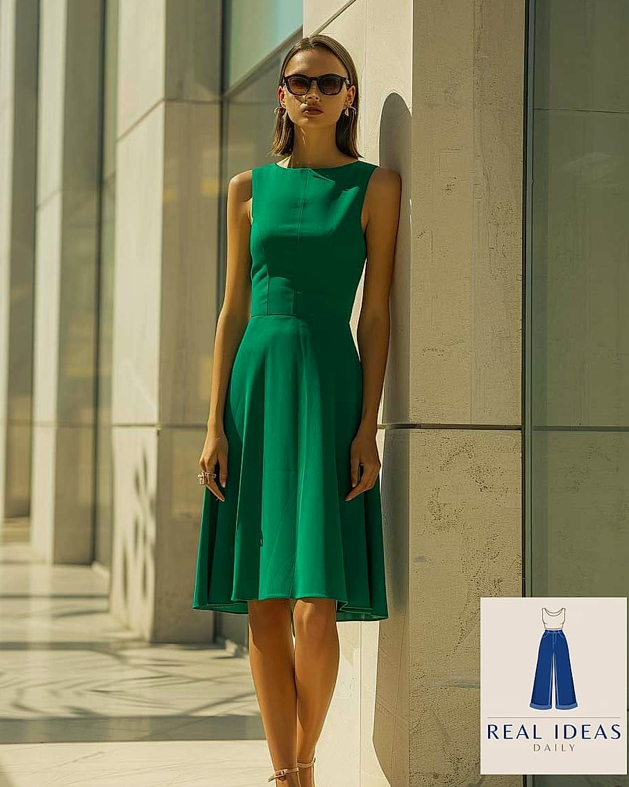 27 Green Dress Outfit That Are Absolutely Stunning 16 Sage Linen Dress for Summer Days