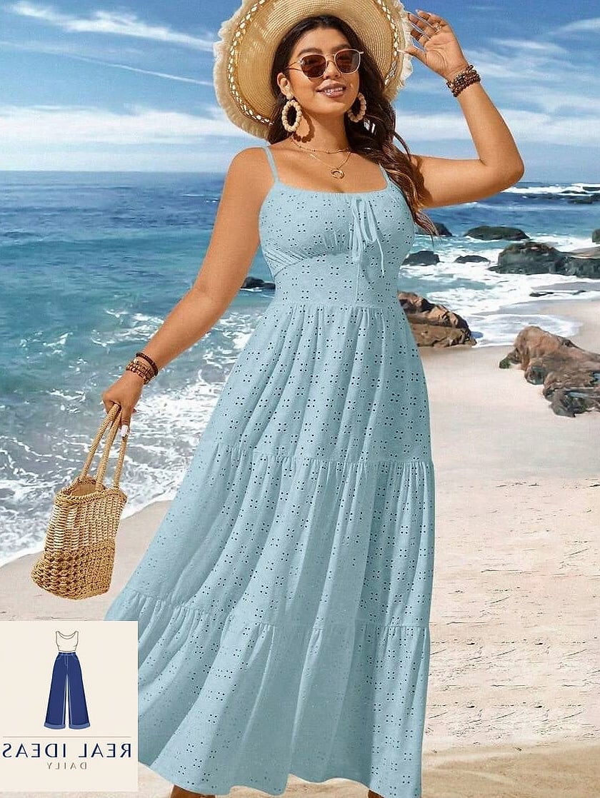 Slip Dress for a Beach Vacation
