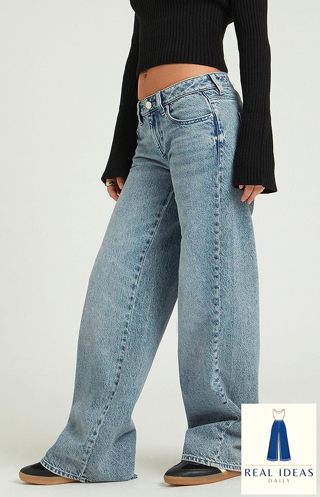 Slip Top and Denim Jacket Combo