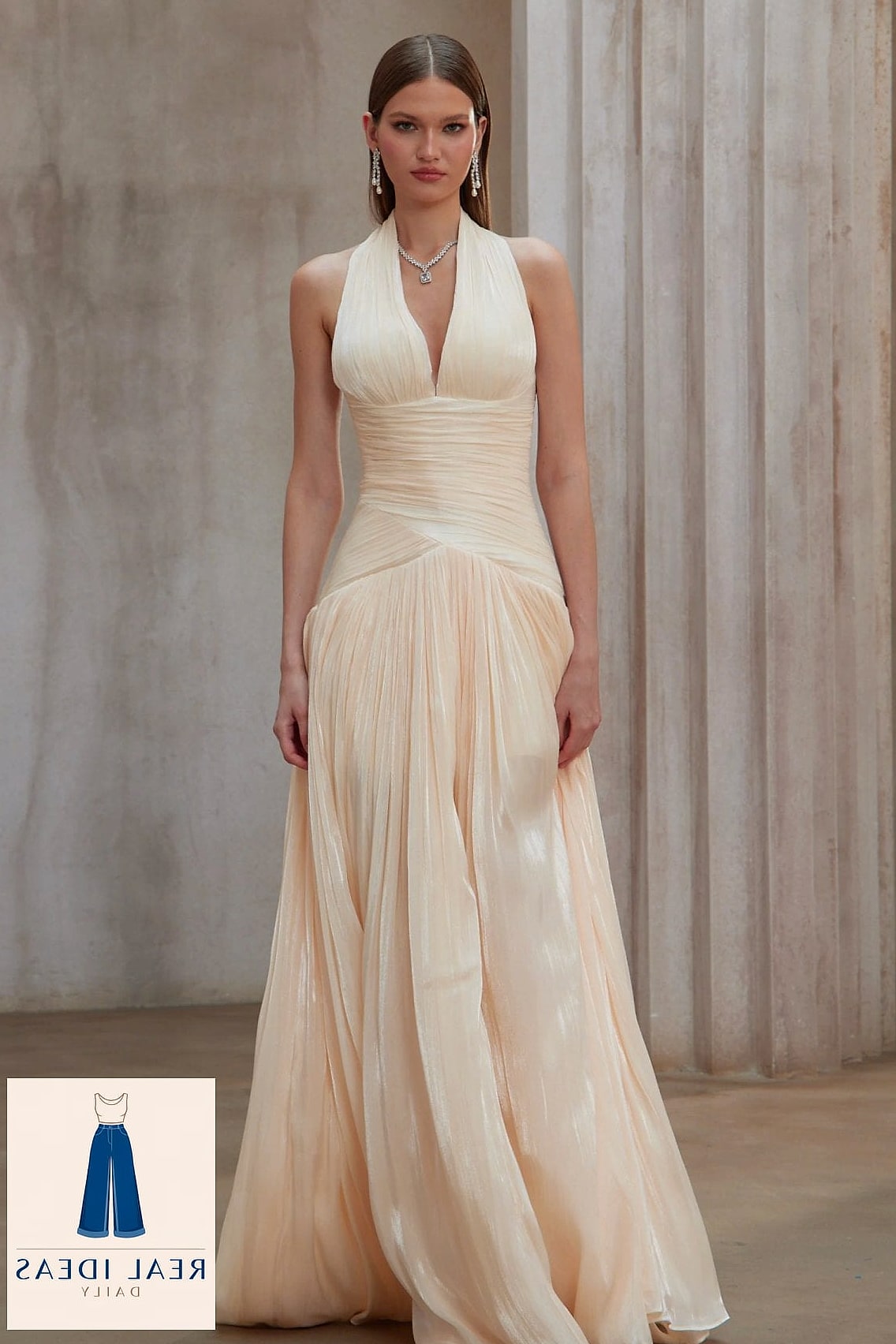 Solid Neutral Maxi for a Capsule Wardrobe Staple