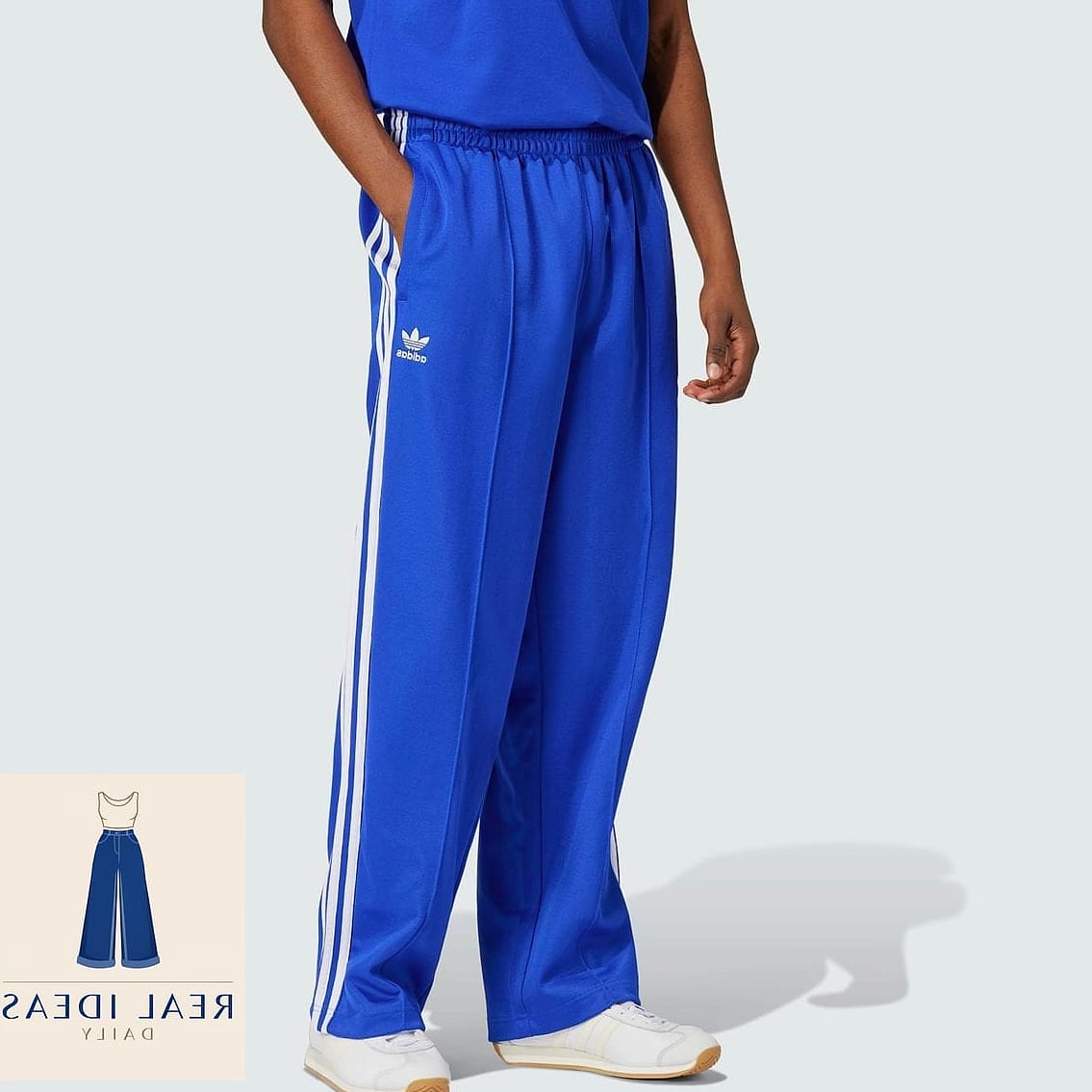 27 Light Blue Baggy Jeans Outfit That Every Stylist Needs to See 26 Sporty Track Jacket for an Athleisure Moment