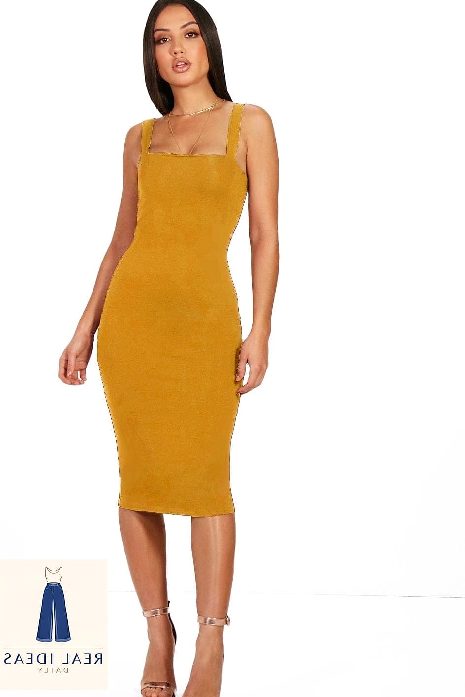 22 Bodycon Dress Outfit That Are Trending Right Now 23 Square Neck Bodycon Dress