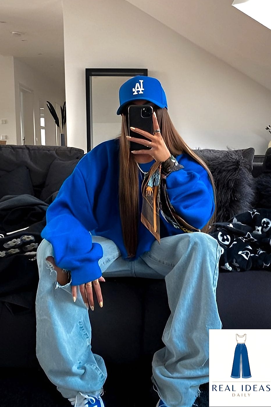 STATEMENT ACCESSORIES WITH BAGGY JEANS