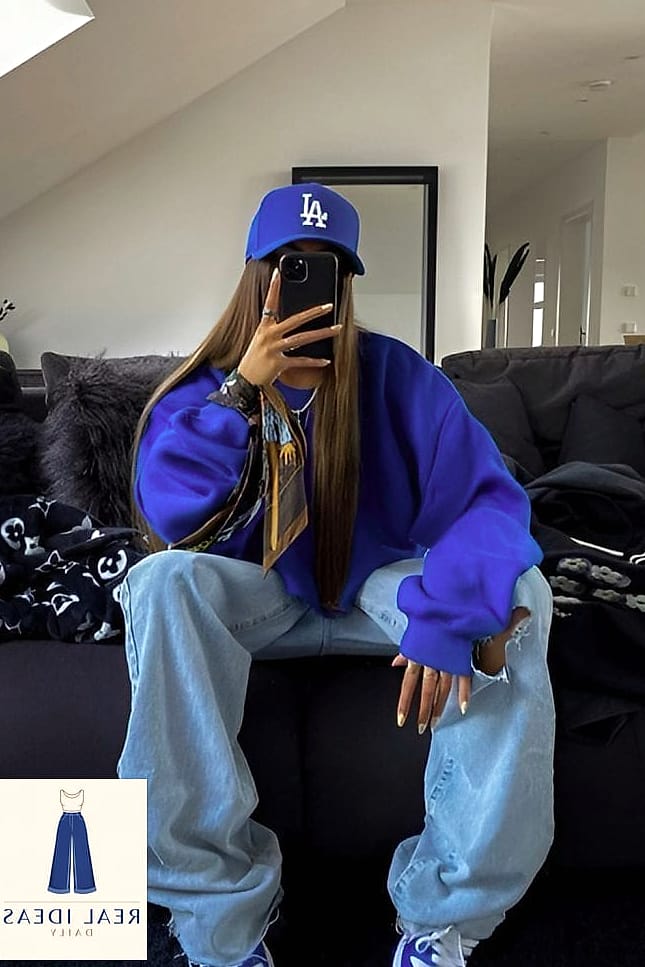 STATEMENT ACCESSORIES WITH BAGGY JEANS