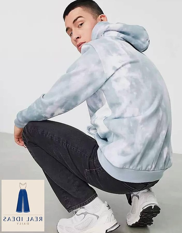 Tie-Dye or Print Hoodie for Personality