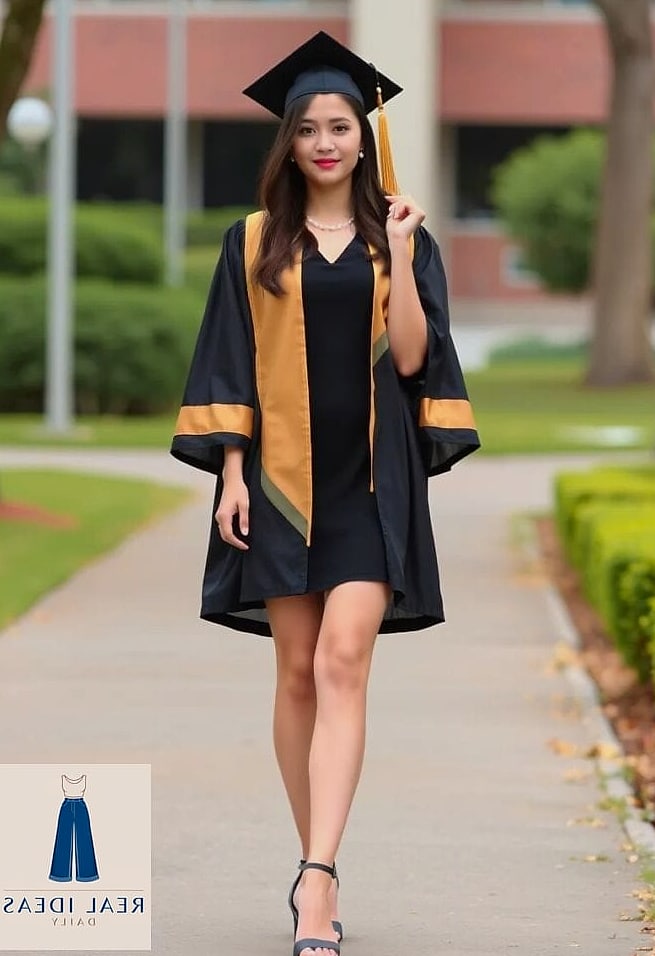 25 Graduation Dress Outfit That Are Absolutely Stunning 25 Tiered Ruffle Midi Dress