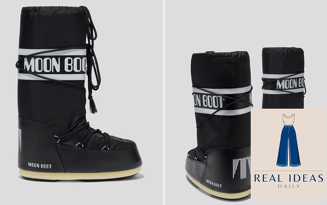 28 Moon Boots Outfit You'll Want to Screenshot Immediately 19 Trench Coat Contrast