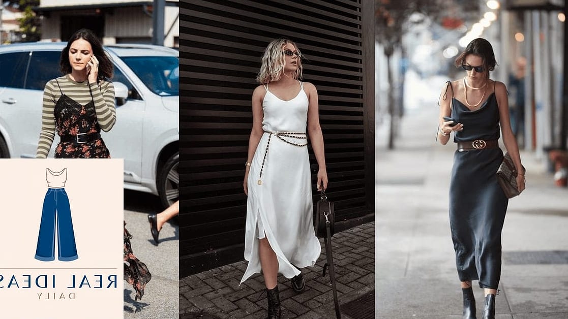 The trendy slip dress