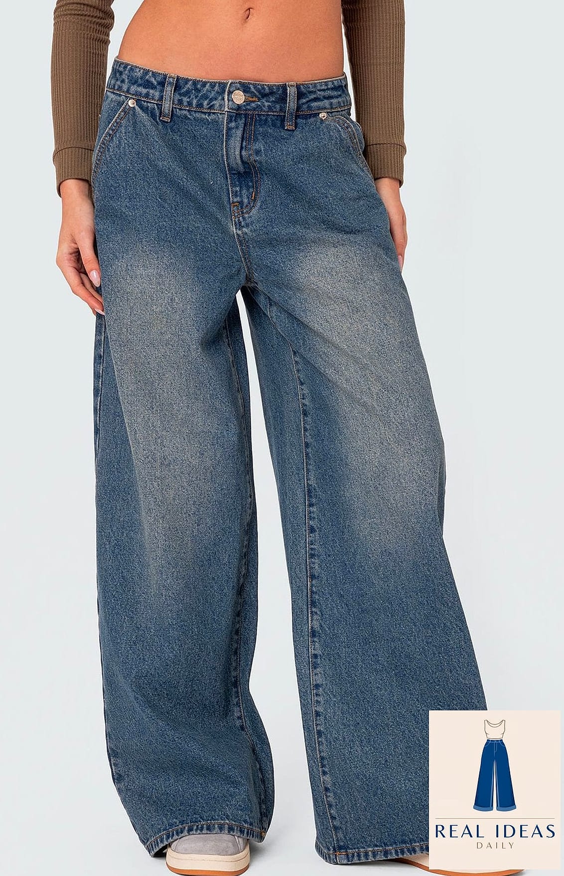 30 How To Style Baggy Jeans Worth Pinning Immediately 2 Trendy Wide Leg Jeans Outfits That Will Make You Look Effortlessly Chic