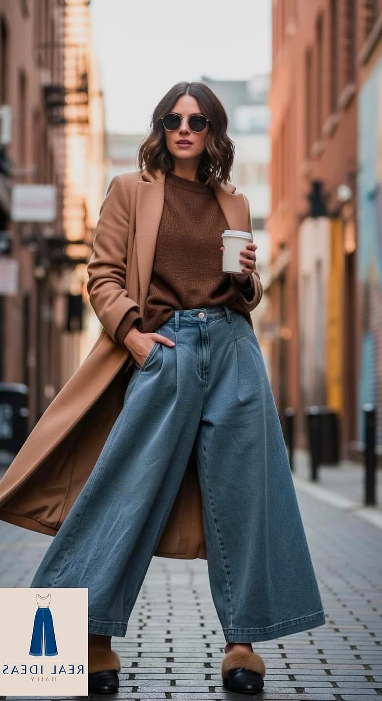 Trendy Wide Leg Jeans Outfits That Will Make You Look Effortlessly Chic