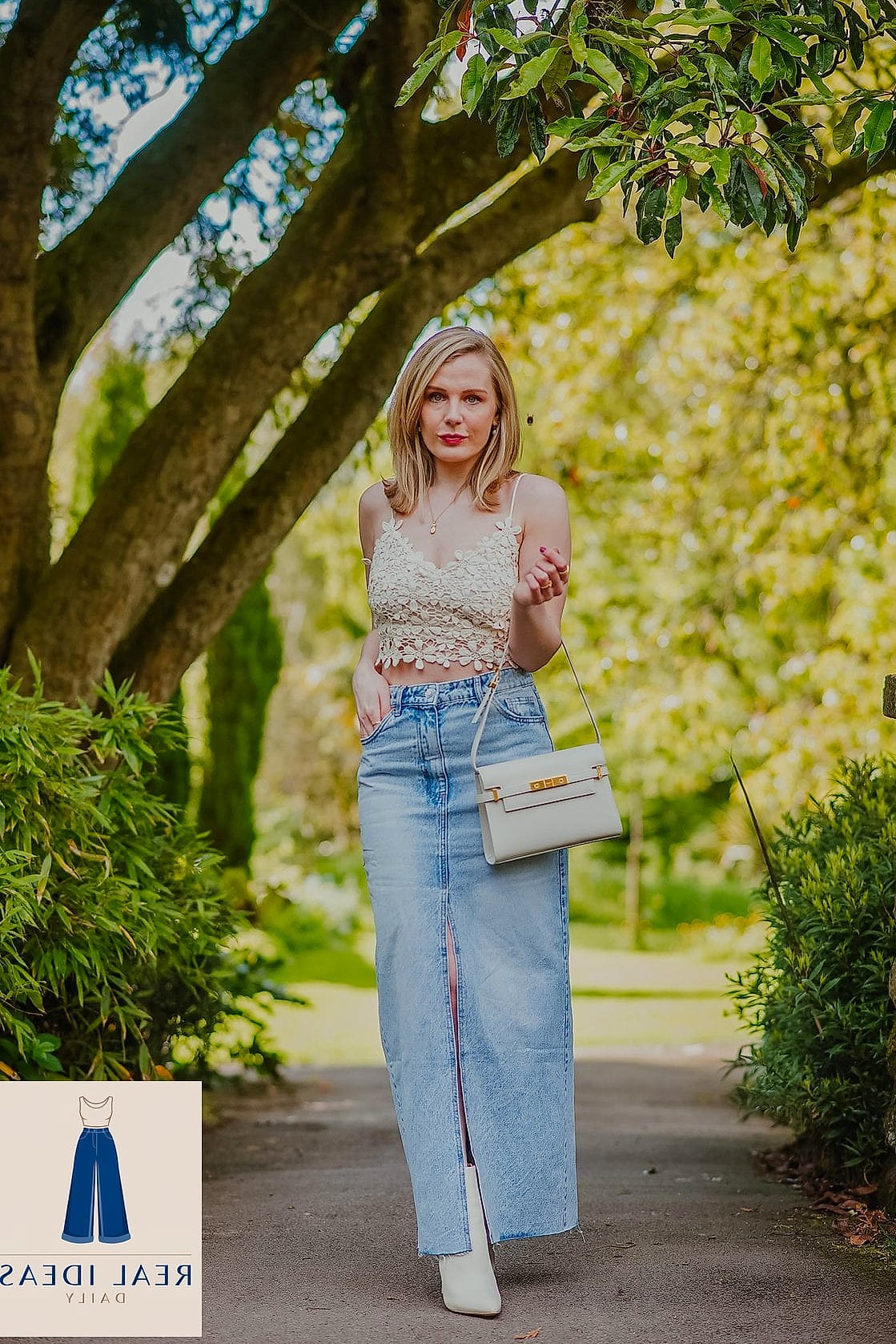 WAYS TO STYLE A DENIM MAXI SKIRT FOR SUMMER