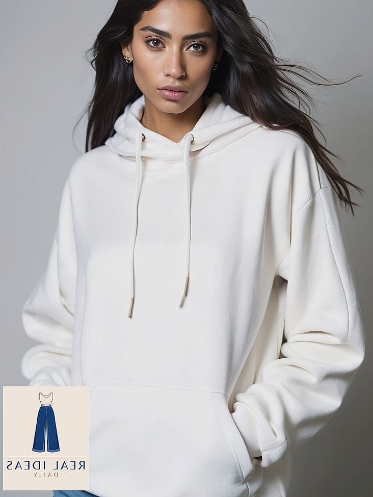 White Hoodie Dress