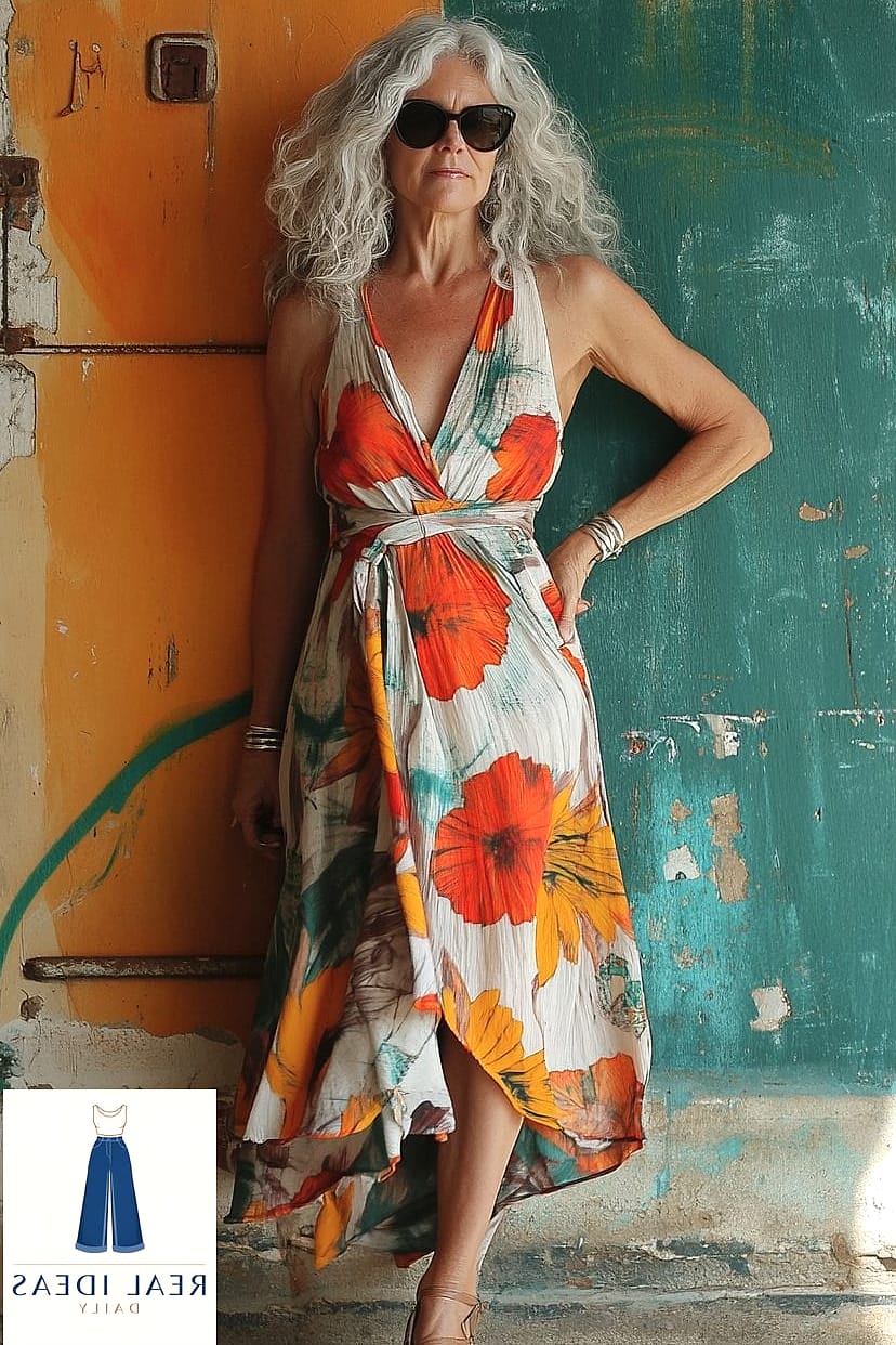 Wrap Sundress for a Flattering Silhouette