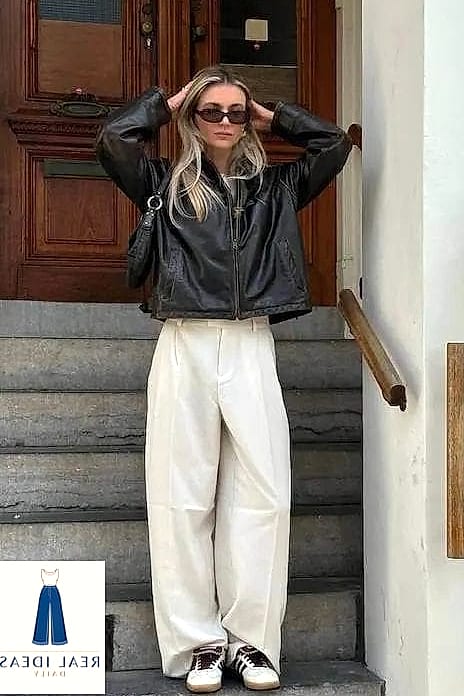 26 Wide Leg Sweatpants Outfit Every Style Lover Needs to See 10 Wrap Top for Feminine Flair