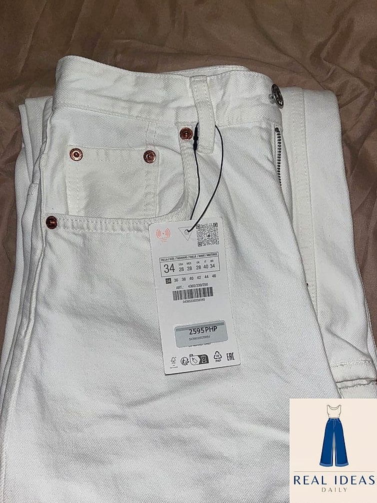 Zara's Wide-Leg Full Length Jean